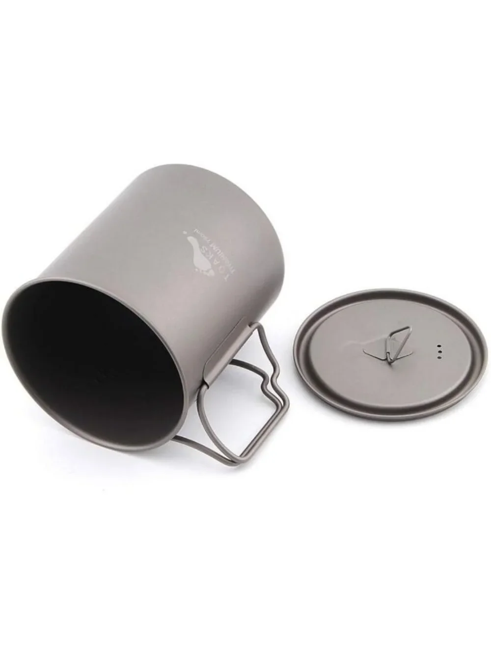 Lightweight Titanium Cooking Pot 750ml - Perfect for Camping & Outdoor